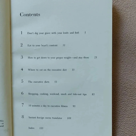 The Executive Diet Austin H Schoen MD William I Kaufman PB NF VTG 1969 Health - Picture 3 of 3